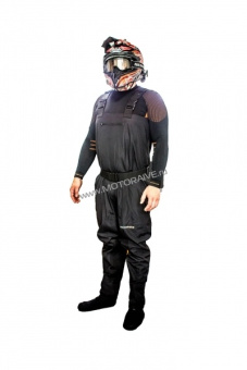 Вейдерсы высокие (мембрана) черные, XXL, motoraive 